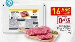 Recheio Masterchef - hamburguer promoção
