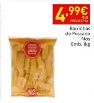 Recheio Nos - barrinhas de pescada promoção
