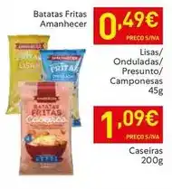 Recheio Amanhecer - batatas fritas promoção