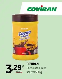 Coviran COVİRAN Chocolate em pó solúvel promoção