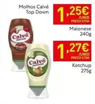 Recheio Calvé - molhos top down promoção