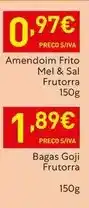 Recheio Frutorra - amendoim frito mel & sal promoção