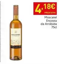 Recheio Moscatel encosta da arrabiada promoção