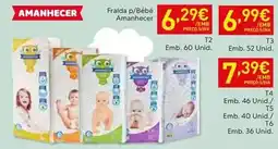 Recheio Amanhecer - fralda p/ bébé promoção