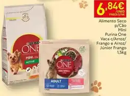 Recheio Purina - alimento seco p/cão mini promoção