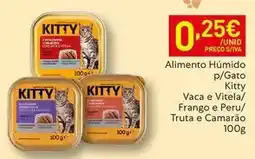 Recheio com - alimento humido p/gato promoção
