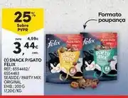 Continente Felix - snack p/gato promoção