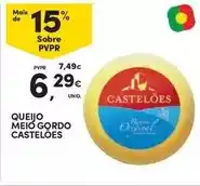 Continente Castelões - queijo meio gordo promoção