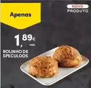 Continente Rolinho de speculoos promoção