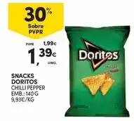 Continente Doritos - snacks chilli pepper promoção