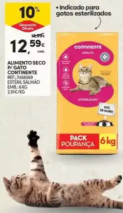Continente Continente - alimento seco p promoção