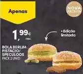 Continente Bola pistacio/speculoos promoção
