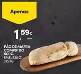 Continente Pao de mafra promoção