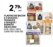 Continente Chef - flautas de bacon e 2 queijos promoção