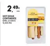 Continente Continente - hot dogs promoção
