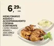 Continente Continente - menu frango assado+ acompanamento cozinha promoção