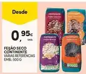 Continente Continente - feijão seco promoção