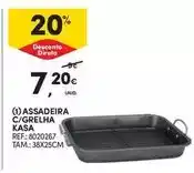 Continente Kasa - assadeira c/grelha promoção
