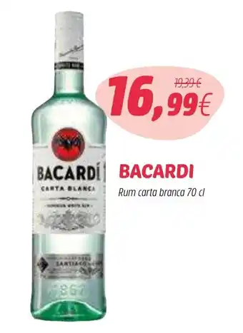 Coviran BACARDI Rum carta branca promoção