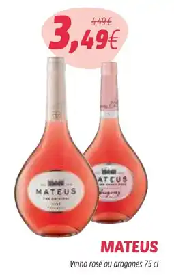 Coviran MATEUS Vinho rosé ou aragones promoção
