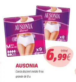 Coviran AUSONIA Cueca discreet médio 9 ou grande de 8 u. promoção