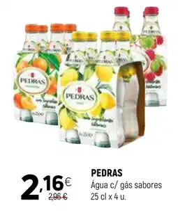 Coviran PEDRAS Água c/gás sabores promoção