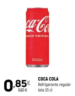 Coviran COCA COLA Refrigerante regular lata promoção