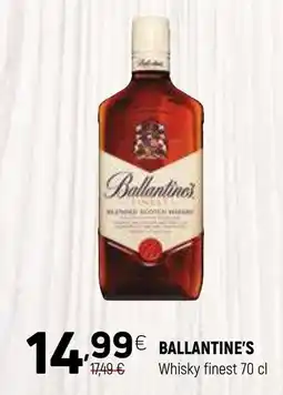 Coviran BALLANTINE'S Whisky finest promoção
