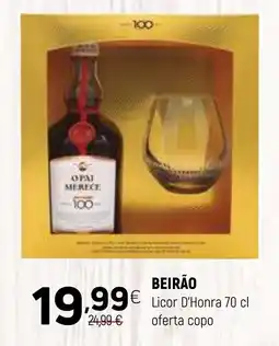 Coviran BEIRÃO Licor D'Honra oferta copo promoção