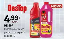 Coviran DESTOP Desentupidor canos gel turbo ou especial cabelos promoção