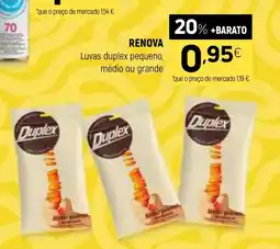 Coviran RENOVA Luvas duplex pequeno, médio ou grande promoção