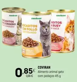 Coviran COVIRAN Alimento animal gato com pedaços promoção
