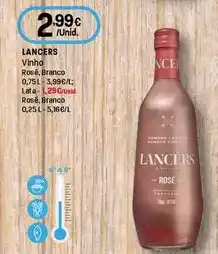 Intermarché Lancers - vinho promoção