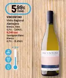 Intermarché Vincentino - vinho regional alentejano promoção