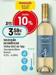Intermarché Selecção de enófilos - vinho doc de tejo promoção