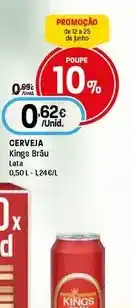 Intermarché Kings brau - cerveja promoção