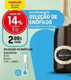 Intermarché Selecção de enófilos - espumante promoção