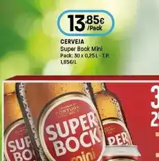 Intermarché Super bock mini - cerveja promoção