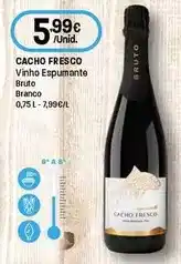 Intermarché Cacho fresco - vinho espumante promoção