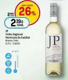 Intermarché Jp - vinho regional peninsula de setubal promoção
