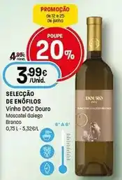 Intermarché Selecção de enófilos - vinho doc douro promoção