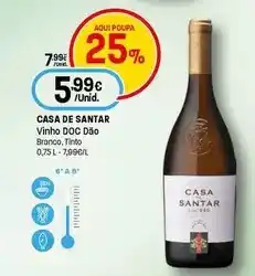 Intermarché Casa de santar - vinho doc dão promoção
