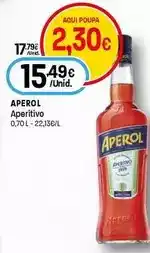 Intermarché Aperol - aperitivo promoção