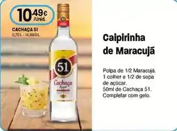 Intermarché Cachaça 51 - 0,70 l promoção