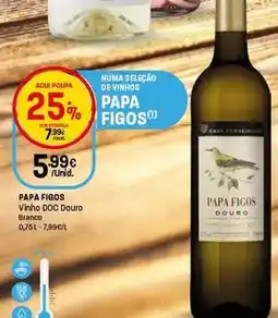 Intermarché Papa figos - vinho doc douro promoção