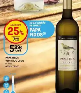Intermarché Papa figos - vinho doc douro promoção