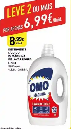 Intermarché Detergente líquido p/maquina de lavar roupa promoção
