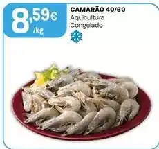 Intermarché Camarão 40/60 promoção