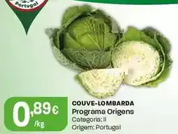 Intermarché Programa origens - couve-lombarda promoção