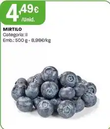 Intermarché Mirtilo promoção